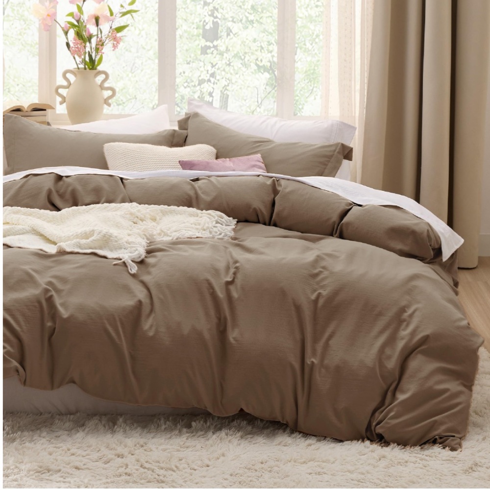 Luxurious Khaki Bedding Set TWIN/TWIN XL